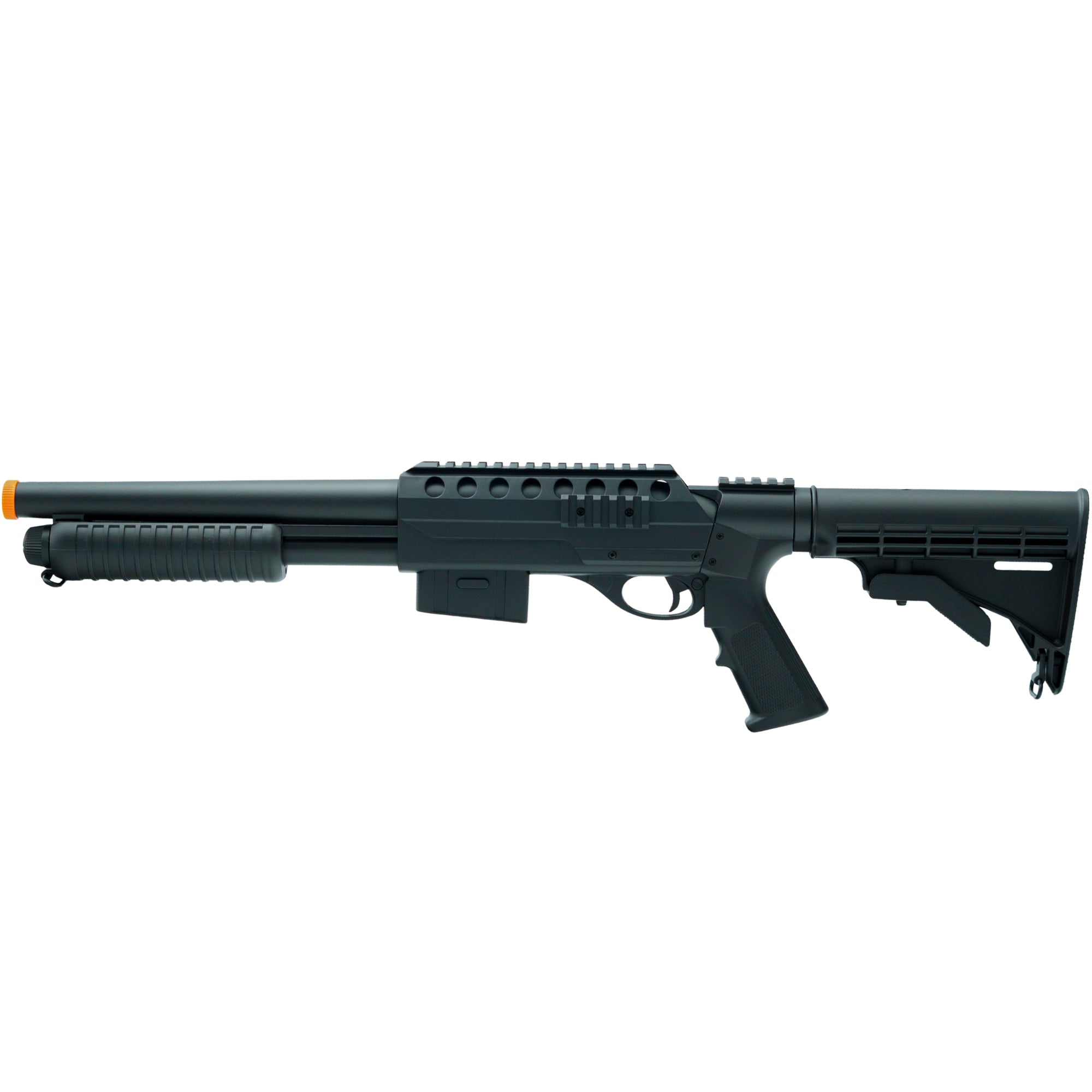 Double Eagle Airsoft Shotgun Pump Action Spring Powered - M309