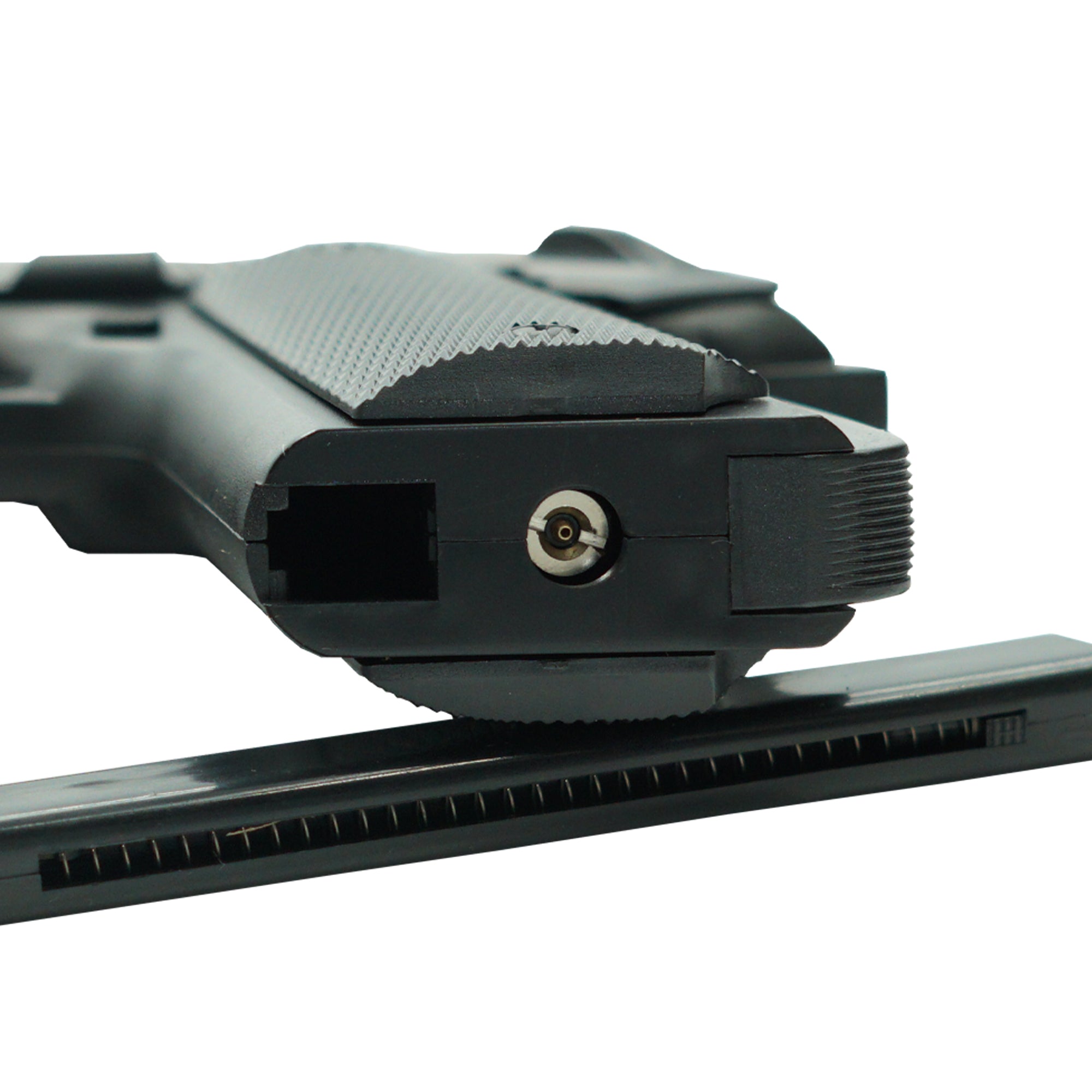 HFC Gas Powered Non-Blowback Airsoft Pistol Black - HG-123-B