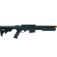 Double Eagle Airsoft Shotgun Pump Action Spring Powered - M309