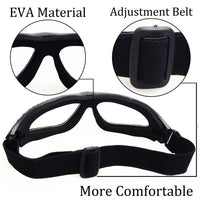 AIRSOFT GOGGLES BLACK MA-61-BK