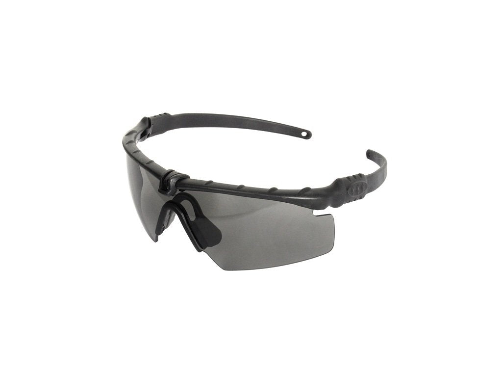 Shooting Airsoft Goggles Black Frame and Dark Black Lens MA-69-BK