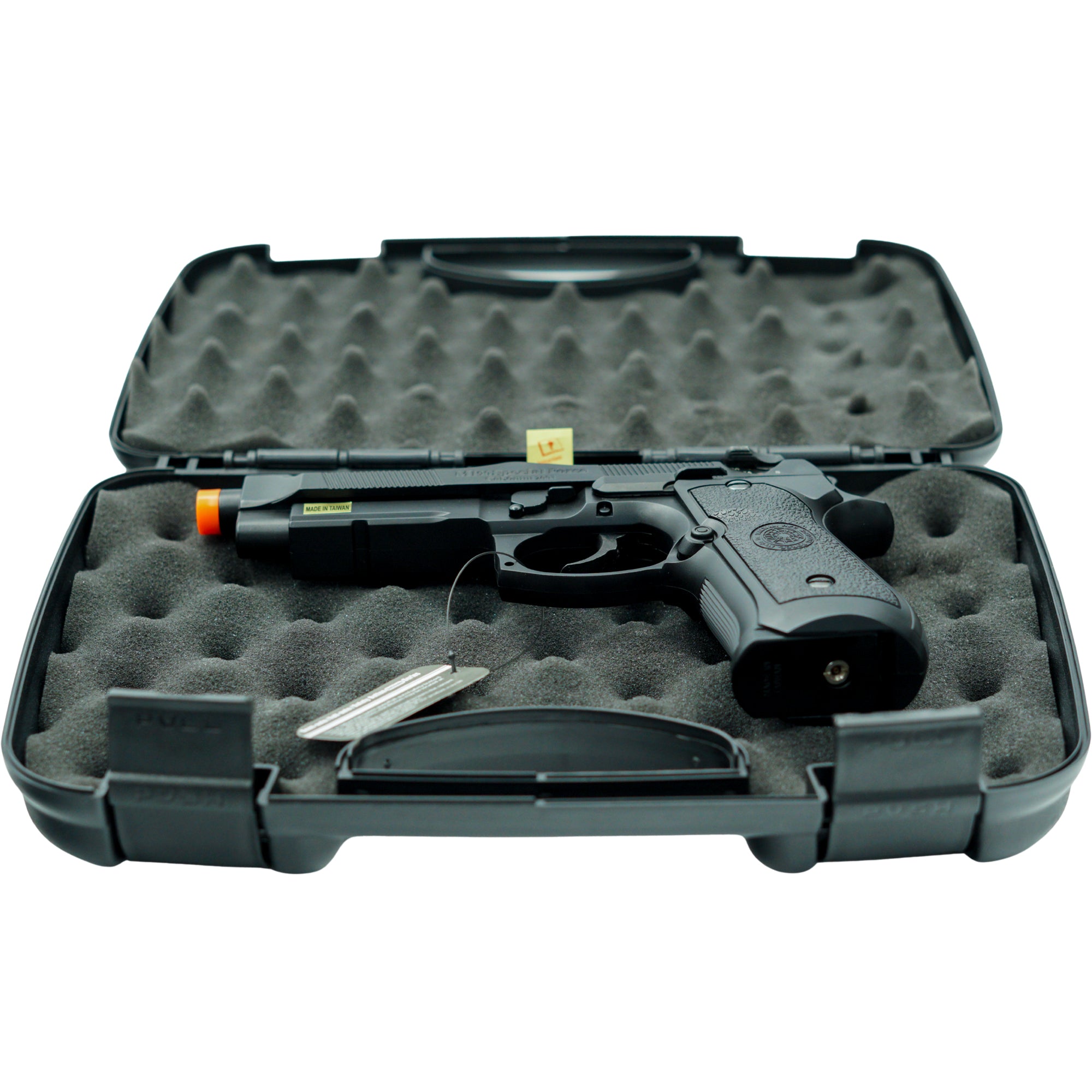 HFC Gas Powered Revolver/ 6 Pack Shells Black