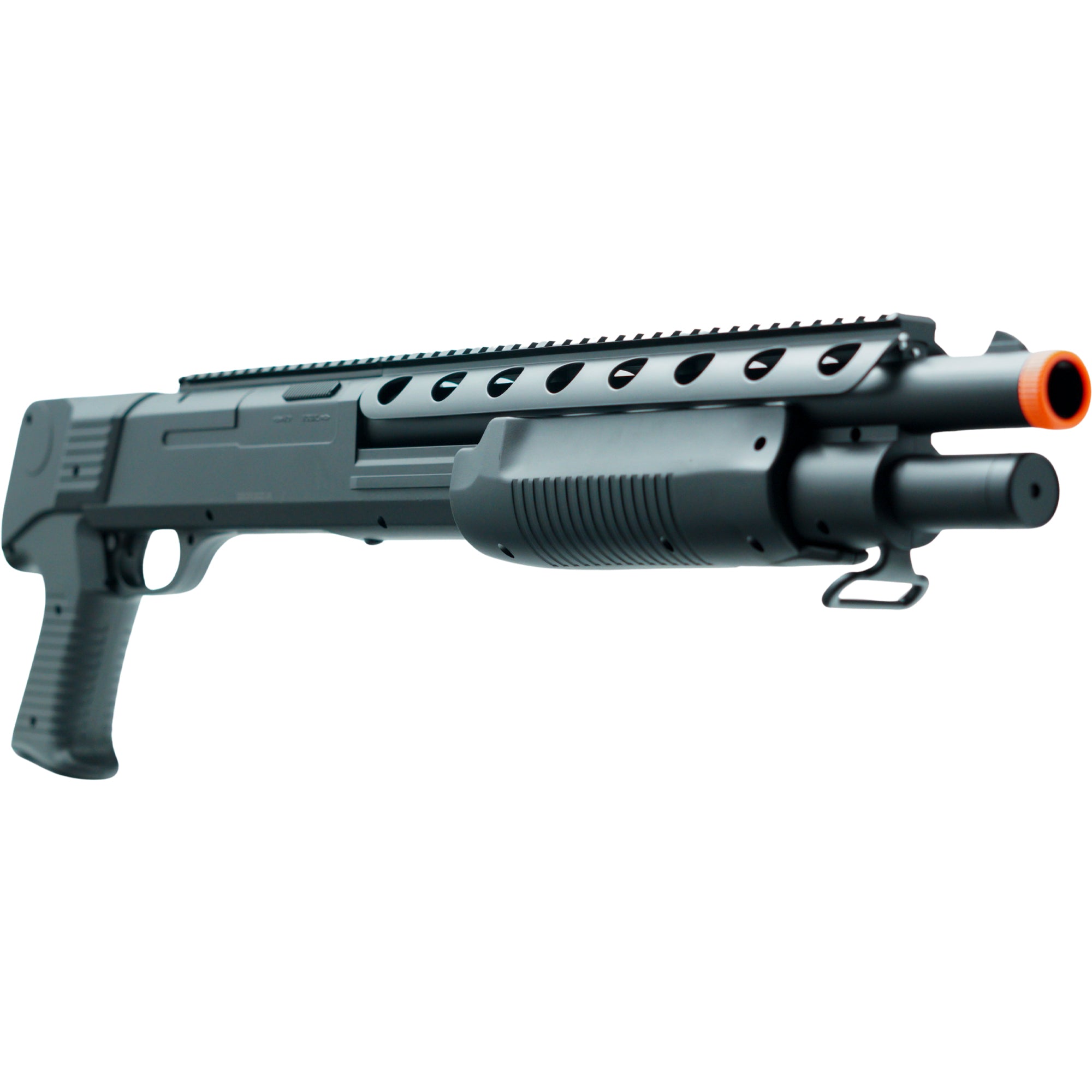 Double Eagle Airsoft Shotgun Pump Action Spring Powered - M309