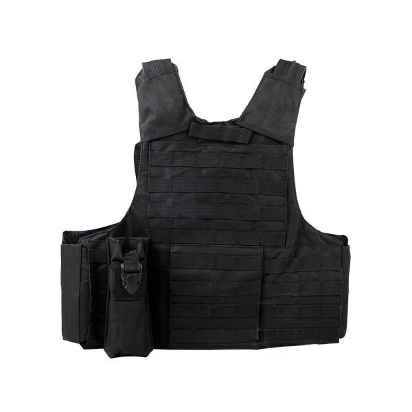 CIRAS MAR SPECIAL FORCE OPERATION TACTICAL VEST 600D – BLACK – VE-01-BK