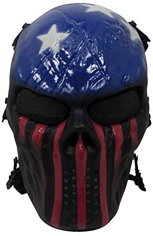M06 TACTICAL SKULL AIRSOFT MASK CAPTAIN MA-79-C
