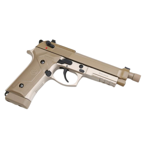 M9 Full Metal CO2 Blowback Air Pistol 4.5mm Metal BBs Coyote Tan L45-21010X-DT