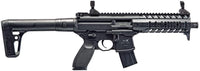 SIG Sauer MPX ASP Co2 Powered .177 cal 500 FPS Semi-Automatic Airgun (Color: Black) AIR-MPX-177-88G-30-BLK