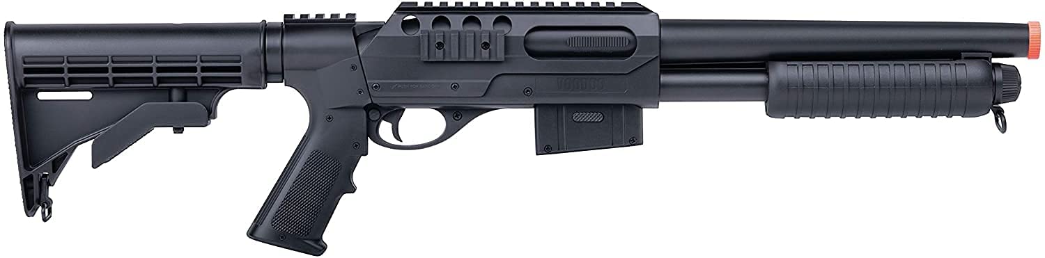 Double Eagle Spring Powered Pump Action Shotgun w/ Buttstock – M47-D1