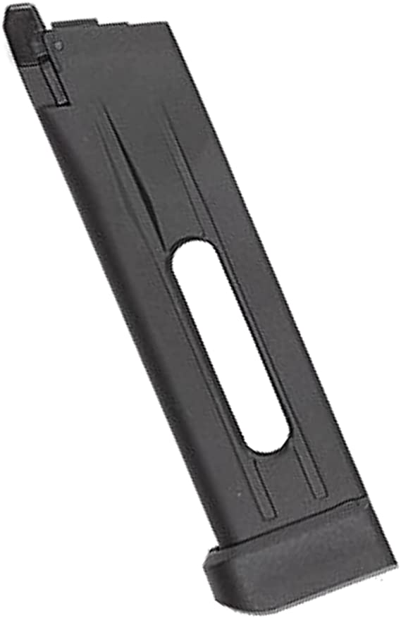 Extra/Spare CO2 Magazine For Baba Yaga Hi-Capa Air Pistol 4.5mm Steel BBs Black KLCAPA-45-COM