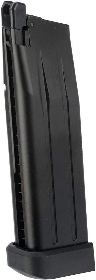 Specifications : Types : Airsoft Magazine Rounds : 10 Color : Black Made of : nylon polymer Design for : Airsoft Pistol