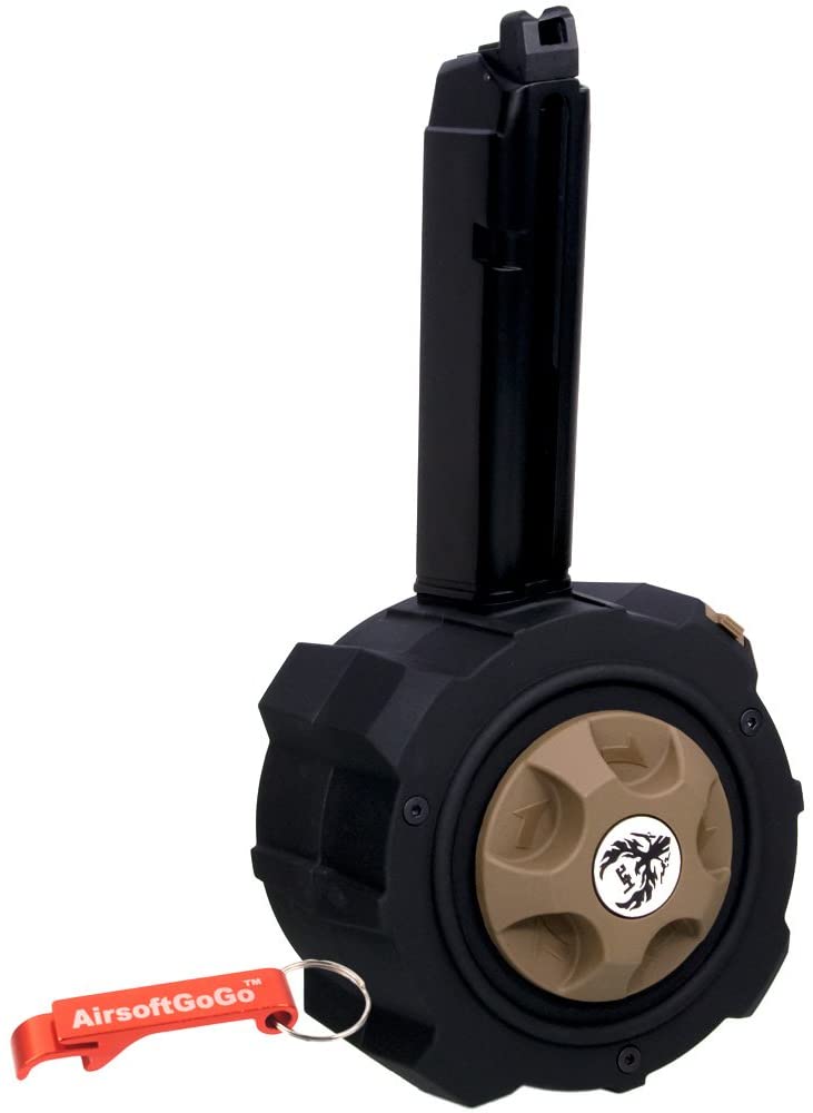 HFC GAS DRUM AIRSOFT PISTOL MAGAZINE HD002B