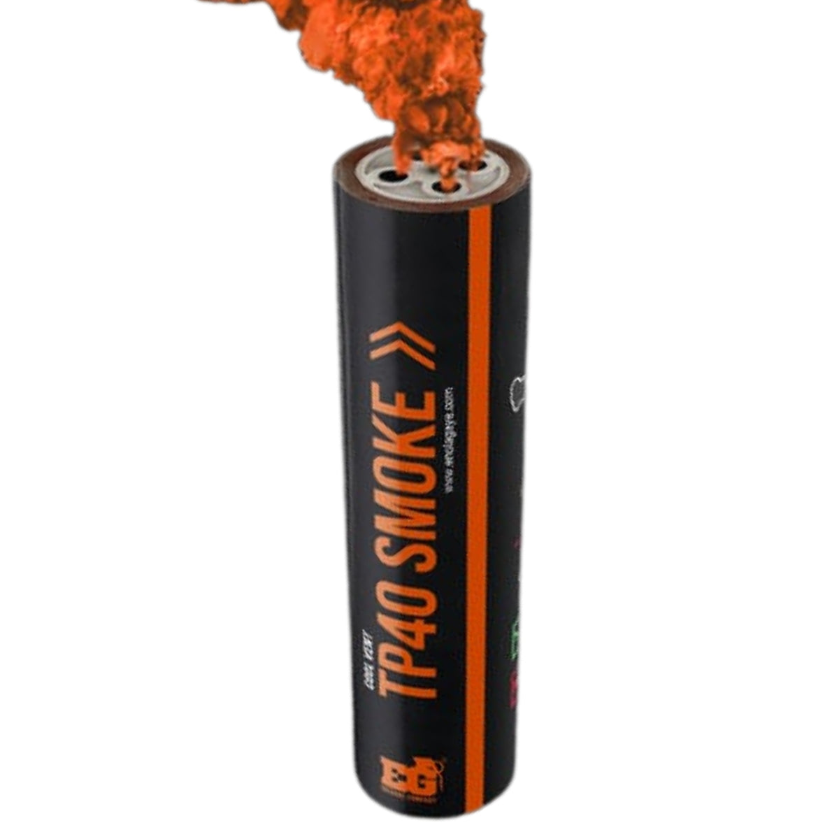 Enola Gaye Top Pull Smoke Grenade White - TP40-Orange