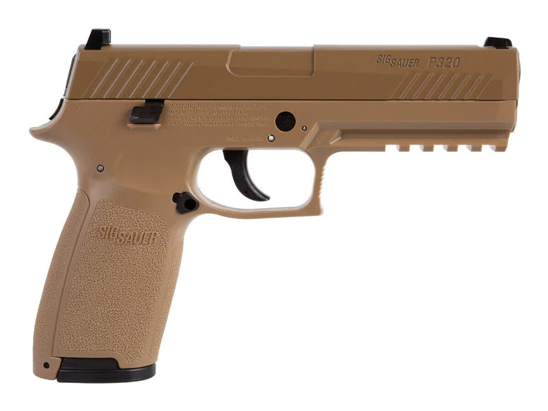 Sig Sauer P320 Pellet Air Pistol CO2 Power Blowback 0.177 Cal Metal Slide – AIR-P320-177-30R-CYT