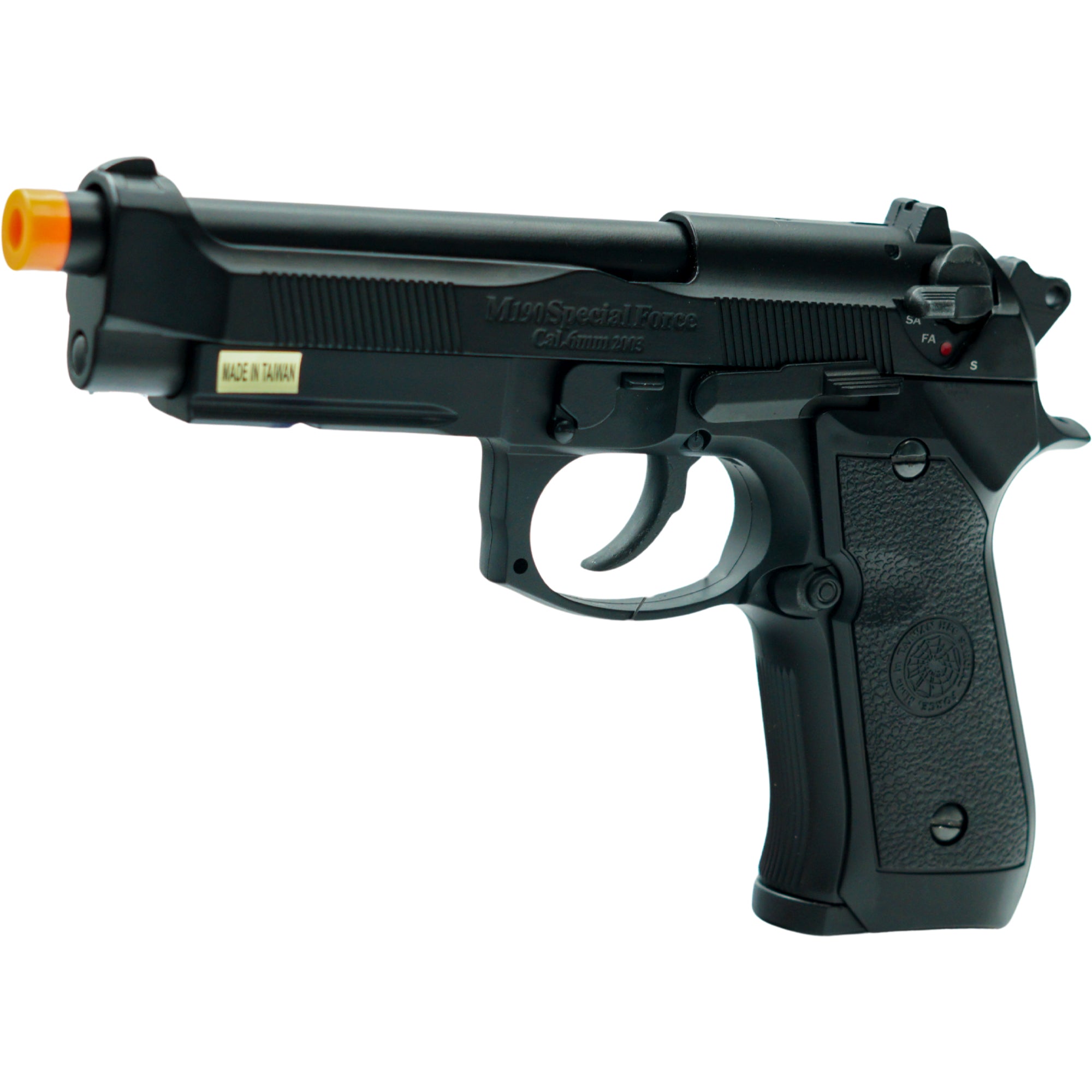 HFC Gas Powered Revolver/ 6 Pack Shells Black