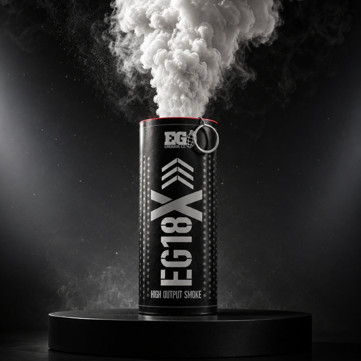 Enola Gaye Extreme Output Airsoft Wire Pull Large Smoke Grenade - EG18X-White