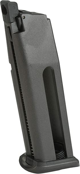 Extra/Spare CO2 Magazine For M9 Air Pistol 4.5mm Steel BBs Black KL92-45-COM