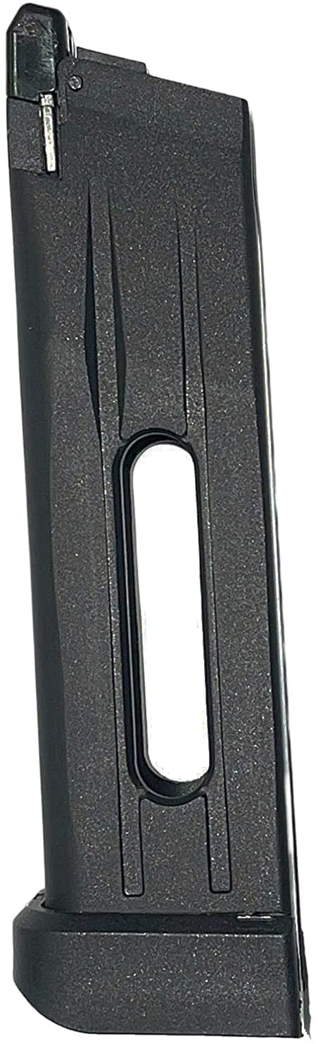 Extra/Spare CO2 Magazine For Baba Yaga Hi-Capa Air Pistol 4.5mm Steel BBs Black KLCAPA-45-COM
