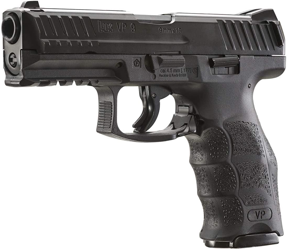 Umarex VP9 0.177 4.5mm BBs CO2 Powered Half Blowback Air Pistol – 2252308