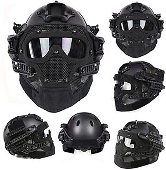 Airsoft Tactical Hemet G4 Black HL-20-PJ-BK