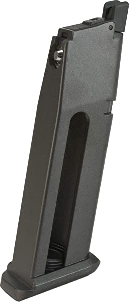 Extra/Spare CO2 Magazine For M9 Air Pistol 4.5mm Steel BBs Black KL92-45-COM