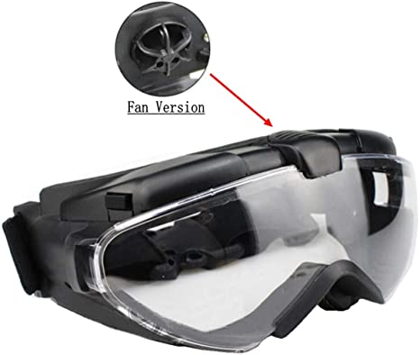 Transformers Foundation Airsoft Goggles Black MA-60-BK