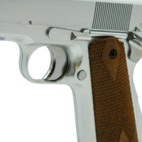 HFC Gas Powered Non-Blowback Airsoft Pistol Silver - HG-121-S