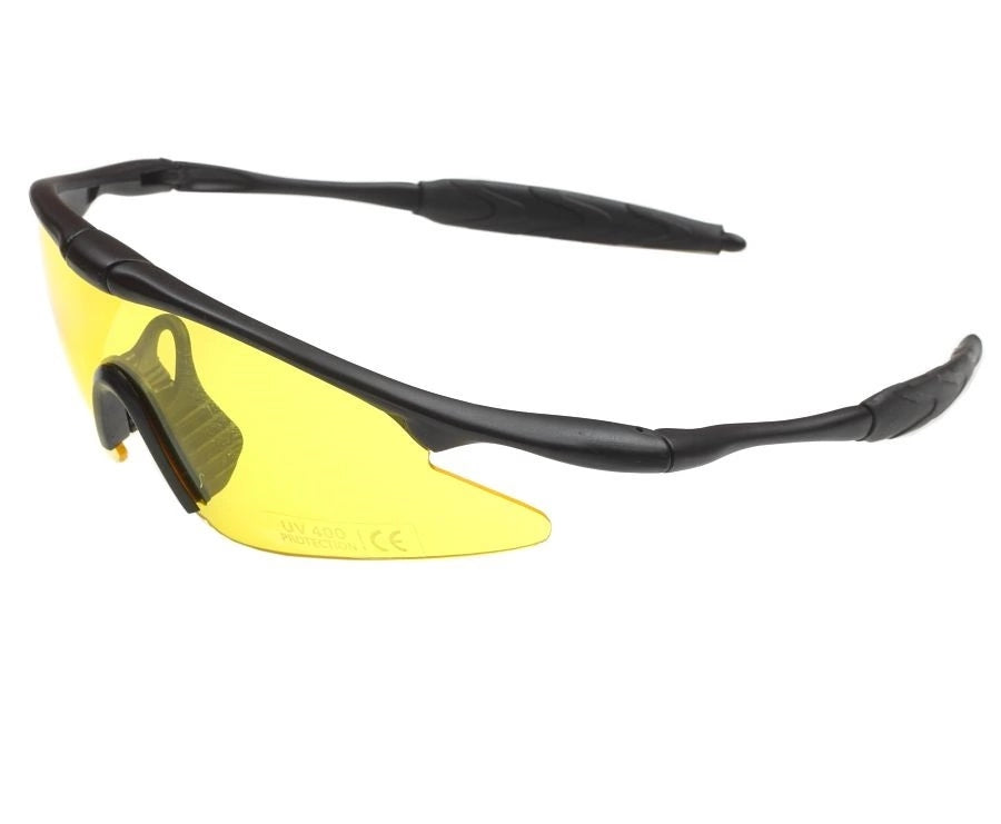Comfortable Colorful Goggles Yellow MA-70-BK-Y