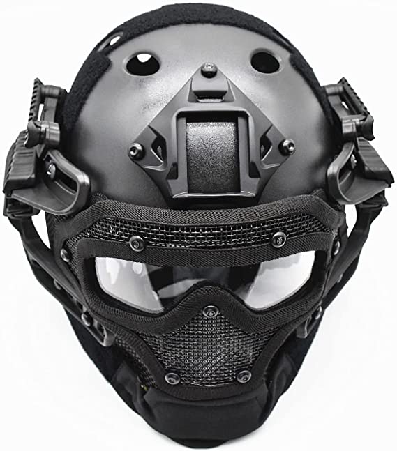Airsoft Tactical Hemet G4 Black HL-20-PJ-BK