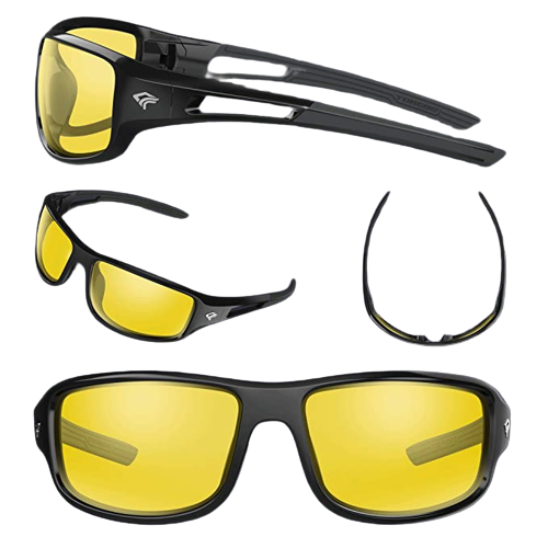 Bulldog Polarized Sports Sunglasses For Men Women Durable Frame Sun Glasses For Driving Cycling Baseball Running Golf Silver Mirror Type 2
