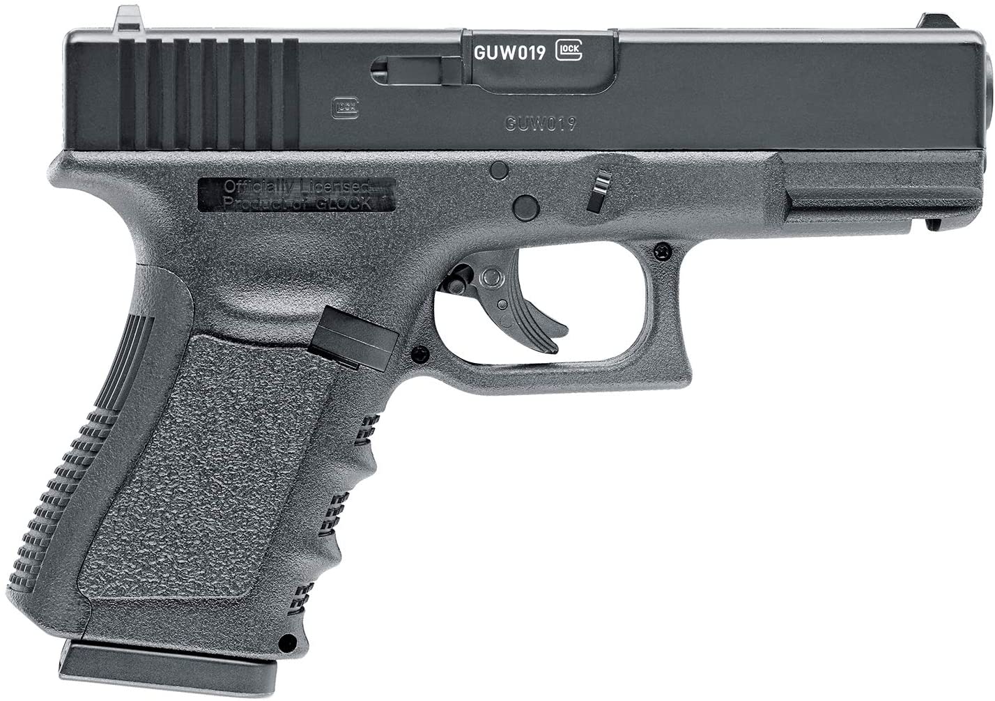 GLOCK G19 GEN 3 .177 4.5MM CO2 Non Blowback Air Pistol – 2255200