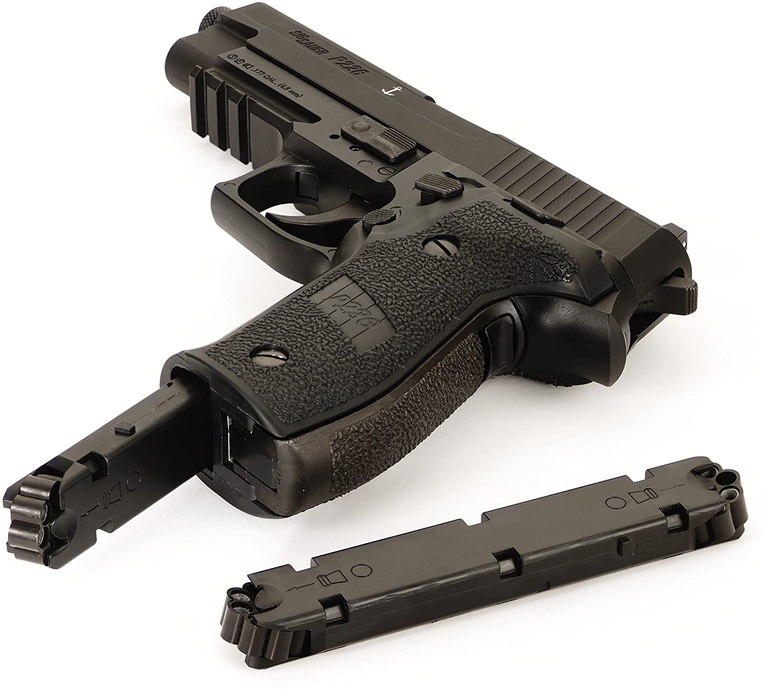 Sig Sauer P226 Air Pellet Pistol CO2 Blowback 0.177 Cal – AIR-226F-177-12G-16-BLK