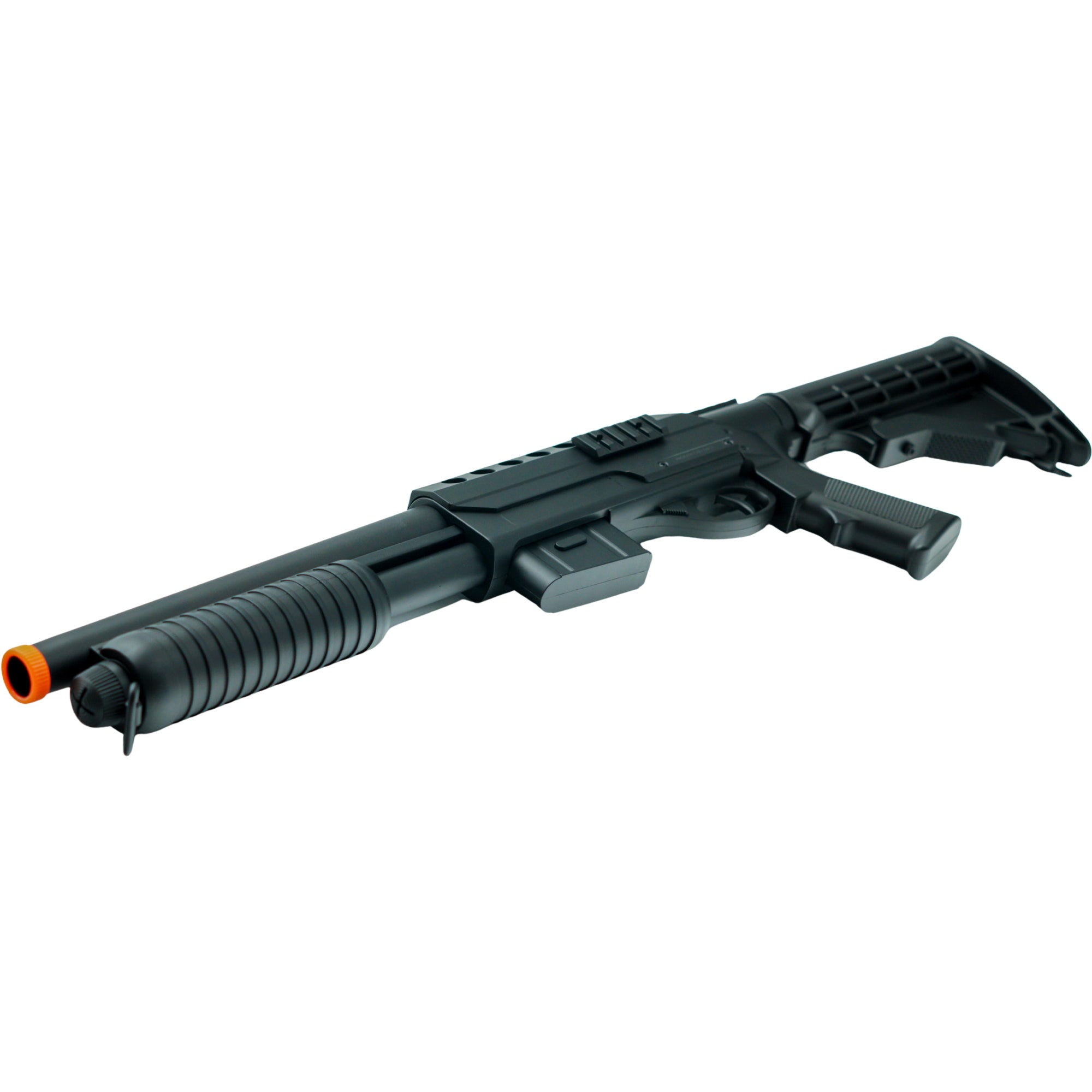 Double Eagle Airsoft Shotgun Pump Action Spring Powered - M309