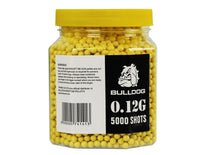 Bulldog 6mm Yellow Airsoft BBs 0.12G Gun Ammo Gun Pellets Ammunition