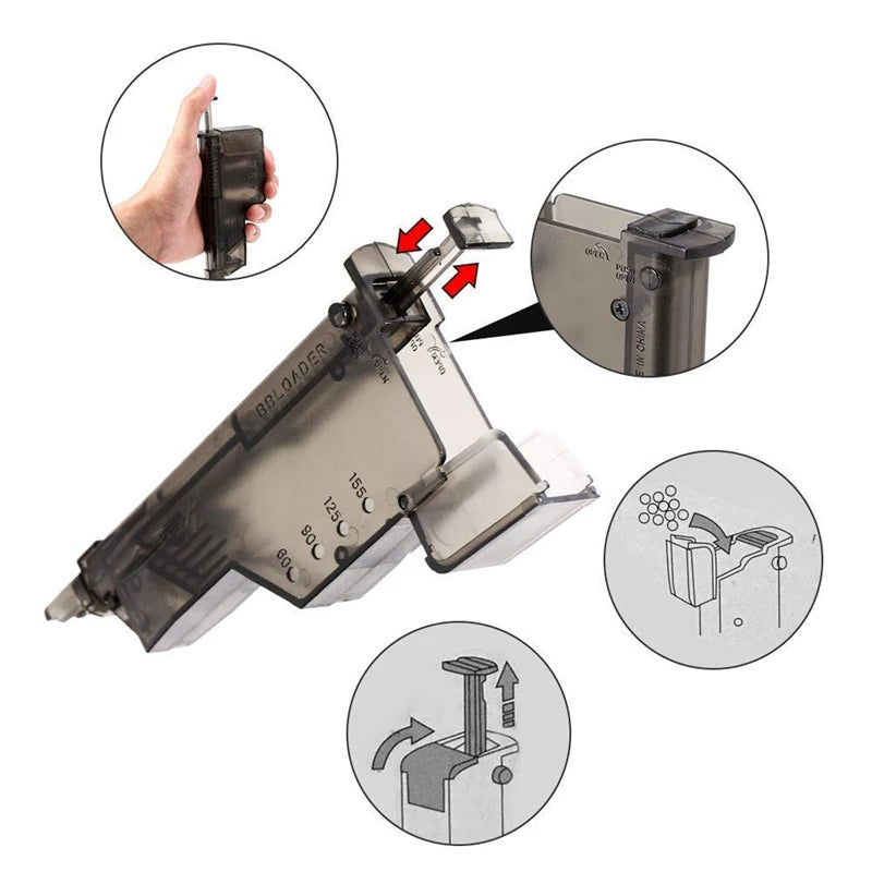 BULLDOG 150 ROUNDS SPEED LOADER 150R-SL 6