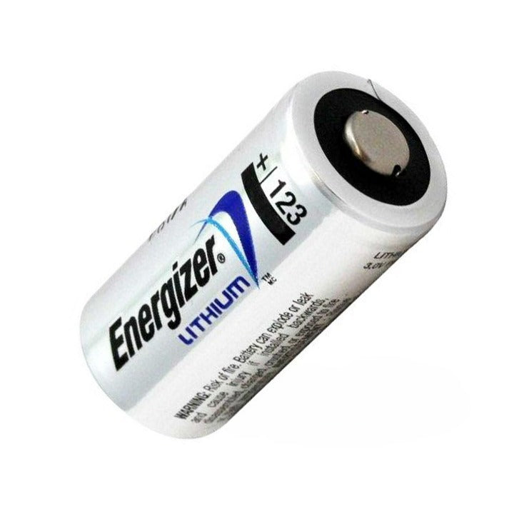 Energizer CR123A 3V 1500mAh Lithium Button Top Battery CR123A