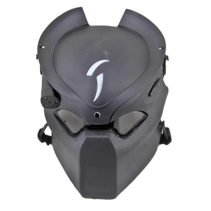 Predator Alien Full Face Mesh Mask Protection Airsoft – Black – M029BK