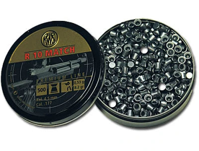 RWS R10 MATCH PREMIUM LINE .177CAL PELLETS HEAVY 4.5MM (8.2 GRAINS) 500CT – 2315014 3