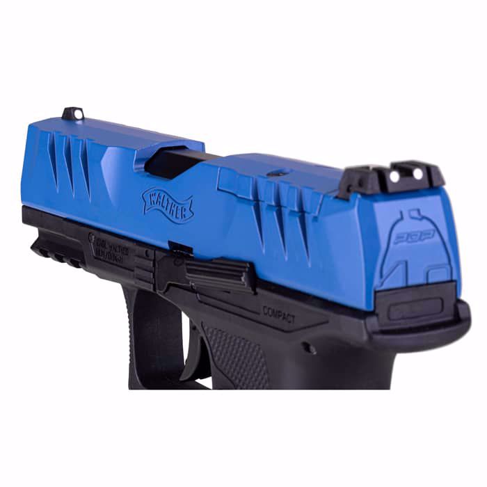 T4E WALTHER PDP COMPACT .43 OPTIC READY BLUE SLIDE 4
