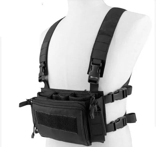 TACTICAL VEST BLACK – VE-55-BK