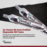 Air Venturi 90g Pre Filled Disposable CO2 Tank