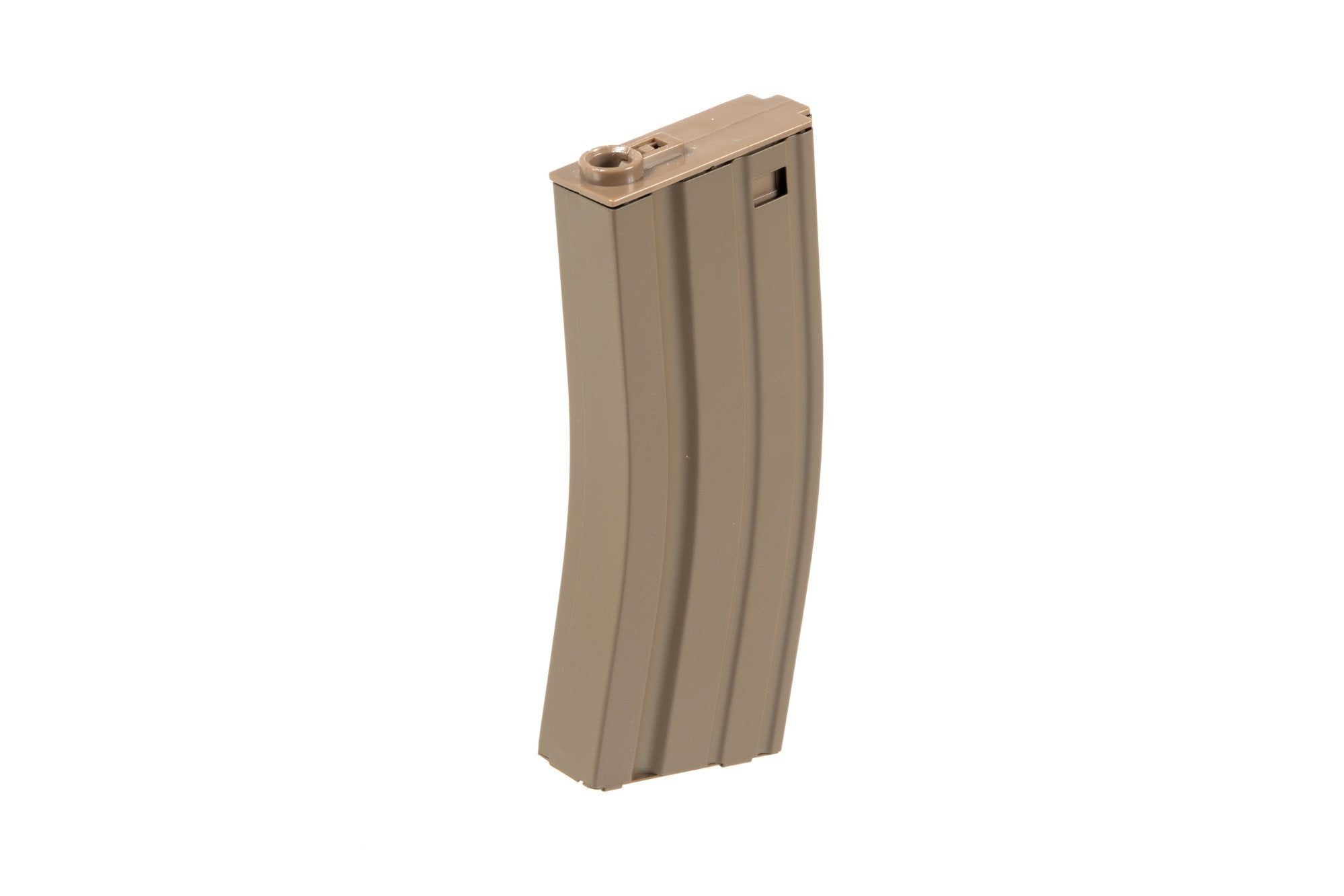 5PCS OF 140 ROUNDS M4 MID CAP POLYMER MAGAZINE SET TAN WITH 500 ROUNDS SPEED LOADER SM4-108DT
