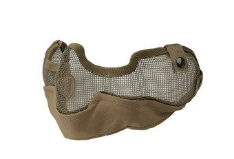 V2 Guardian Half Face Airsoft Mask Tan MA-10-T