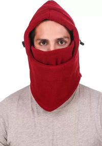 Balaclava Snood Red