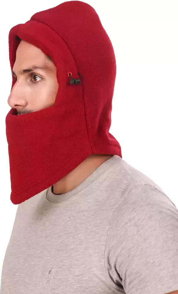Balaclava Snood Red