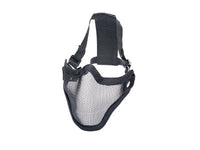 AIRSOFT LOWER MESH MASK SKULL MA-09-WB