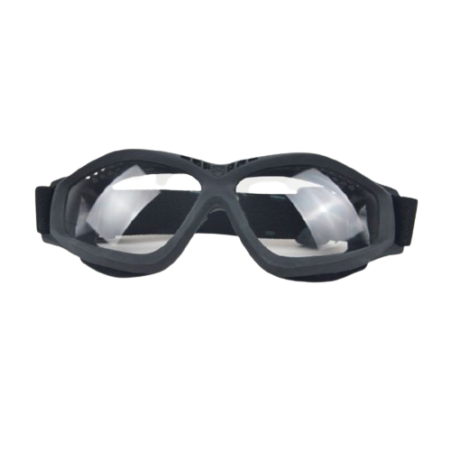 SHOOTING PROTECTIVE GOGGLE(GLASSES MODEL)(ADAPT TO FAST HELMET)MA-76-BK