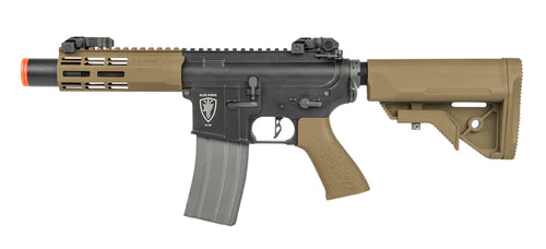 Elite Force Airsoft AEG M4 CQC 6MM – Black/FDE – 2279527