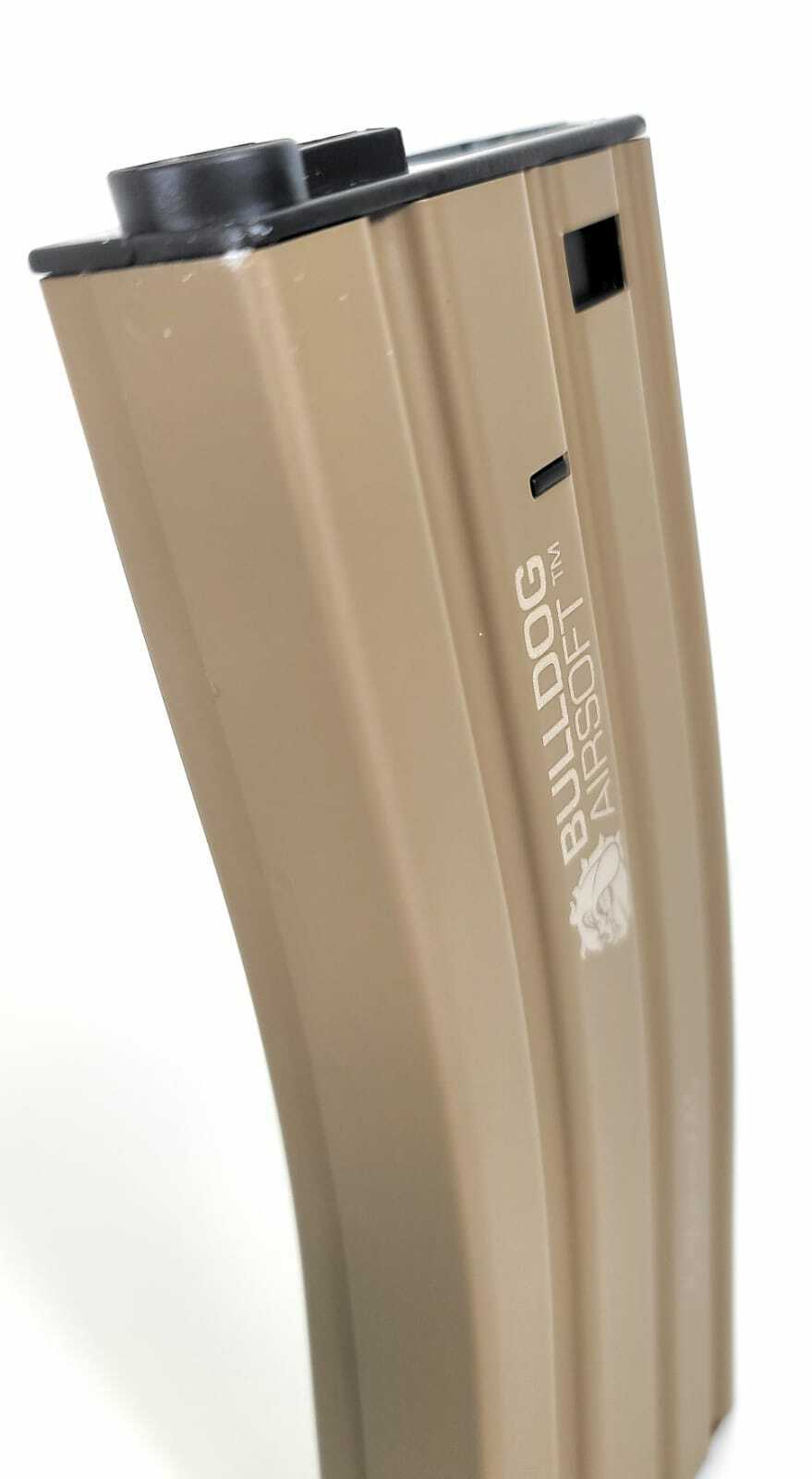 HIGH CAPACITY FULL METAL 300 ROUND Tan MAGAZINE FOR M4 AEG AIRSOFT RIFLE SM4-3-DT