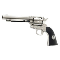 Colt Peacemaker 45 Single Action Nickel Air Revolver CO2 Pellets 0.177 Cal 4.5mm &#8211; 2254051