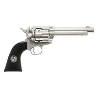 Colt Peacemaker 45 Single Action Nickel Air Revolver CO2 Pellets 0.177 Cal 4.5mm &#8211; 2254051